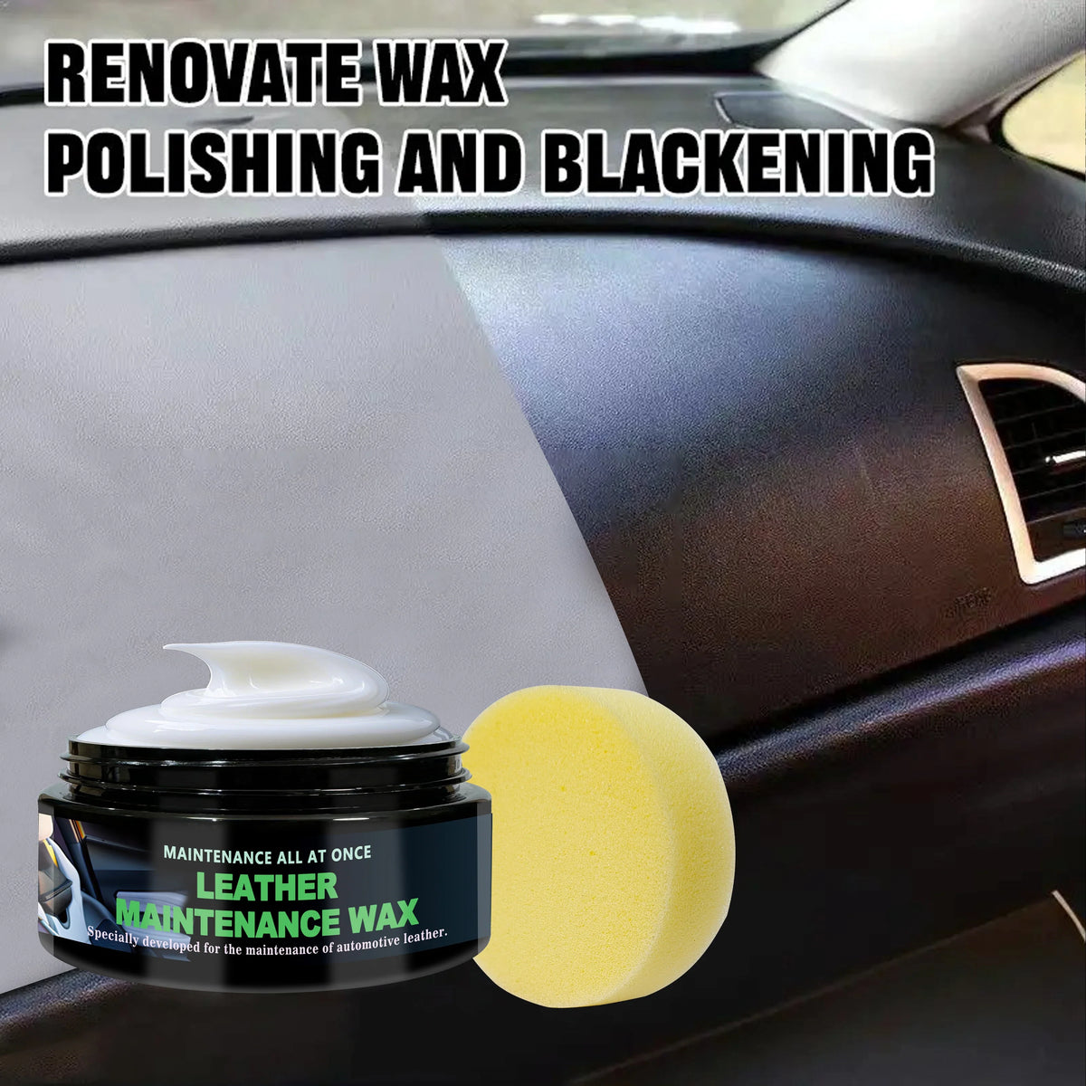 Ultimate Car Detailing Kit – Wax, Tire Shine & Interior Care