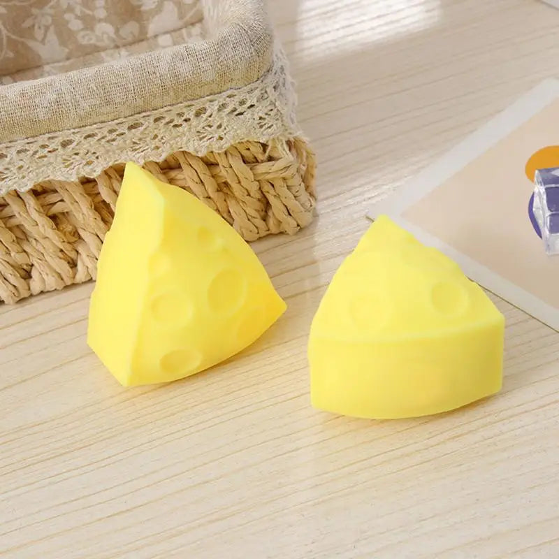 Cheese Squishy Slow Rising Fidget Toy for Adults & Teens