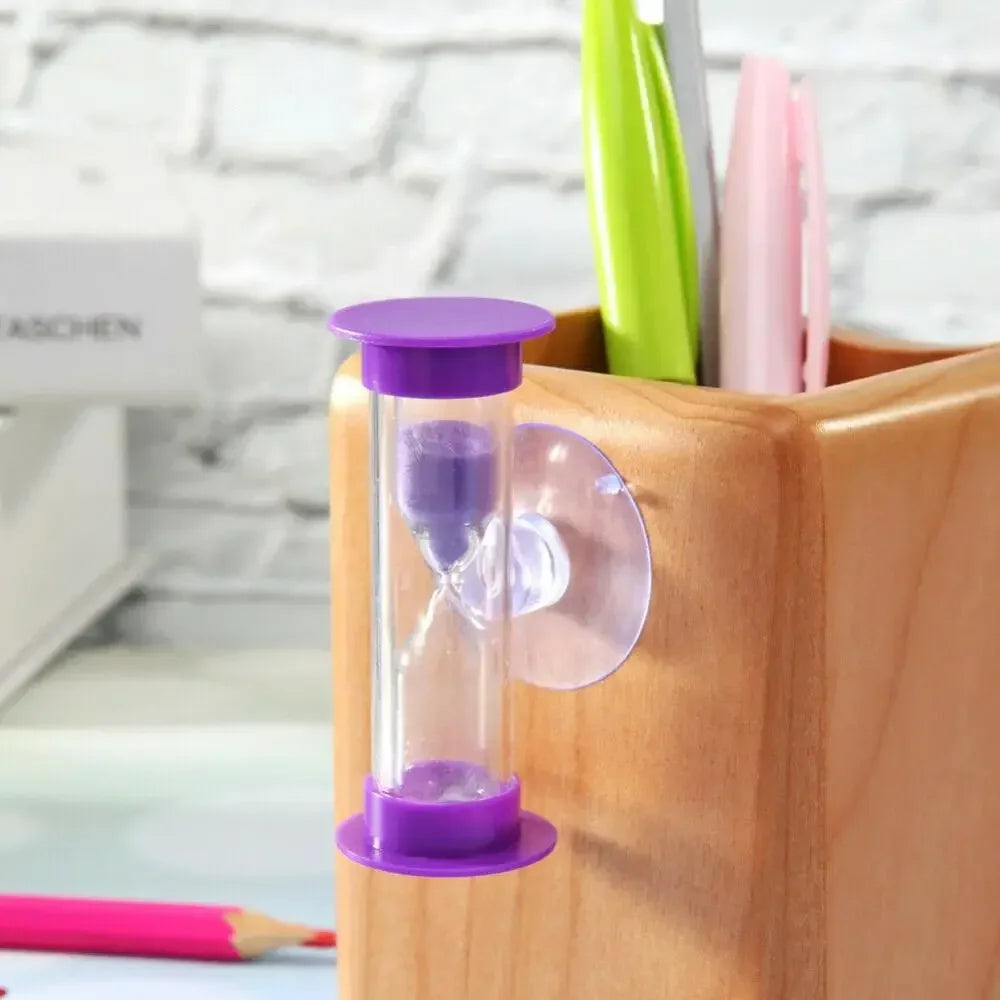 Kids' Sand Timer Hourglass – 2/3 Min Toothbrush & Game Clock