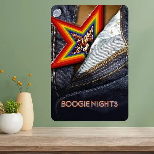 Boogie Nights Classic Movie Metal Poster Sign | Retro Wall Art