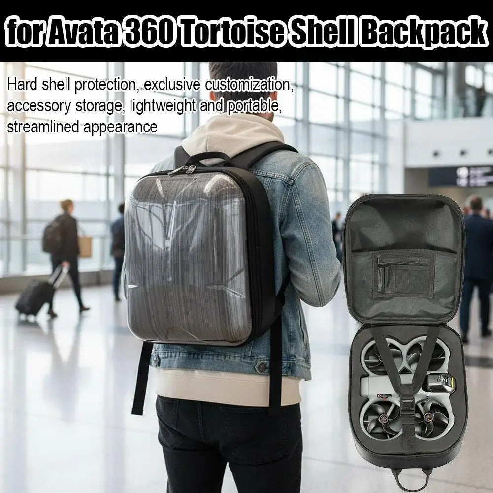 DJI Avata 360 Waterproof Backpack | Hard Shell Drone Carry Bag