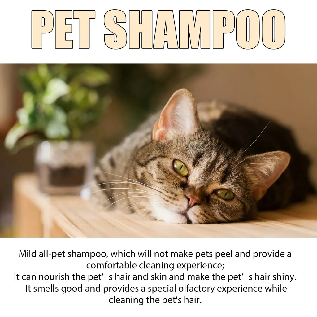 YEGBONG Natural Pet Shampoo for Cats & Dogs – 100/300ml