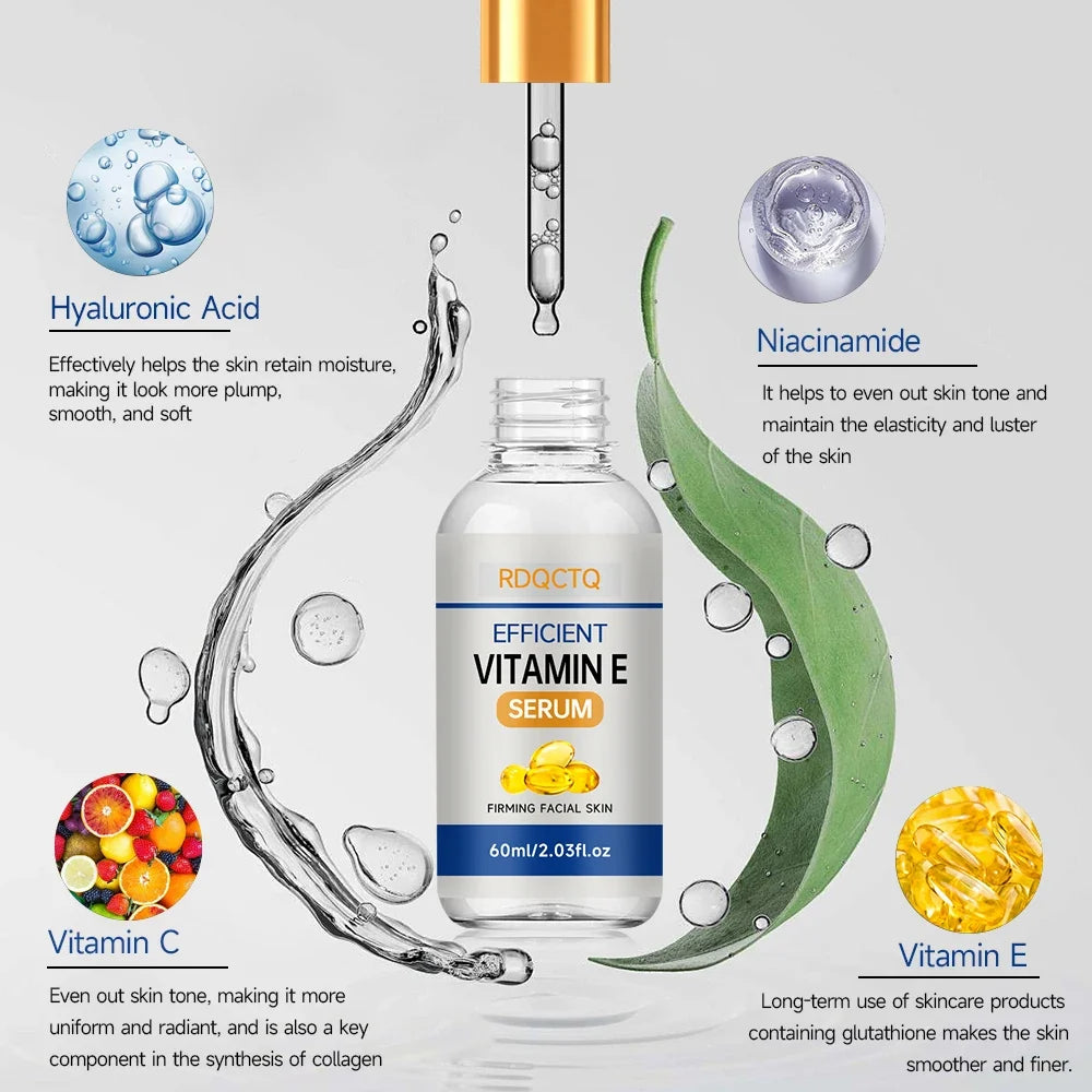 Vitamin E Facial Serum – Firming & Hydrating Daily Face Serum