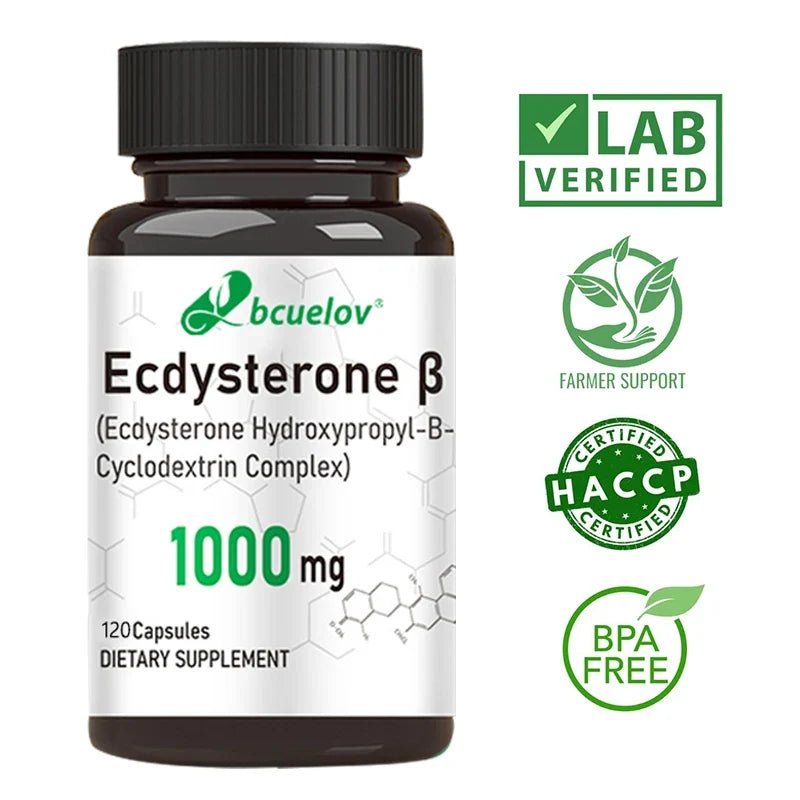Ecdysterone Capsules – Lean Muscle & Athletic Performance Support