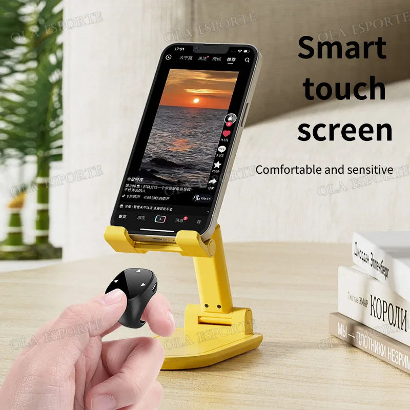 Remote Control Touch Screen Page Turner Web Bluetooth Camera Video
