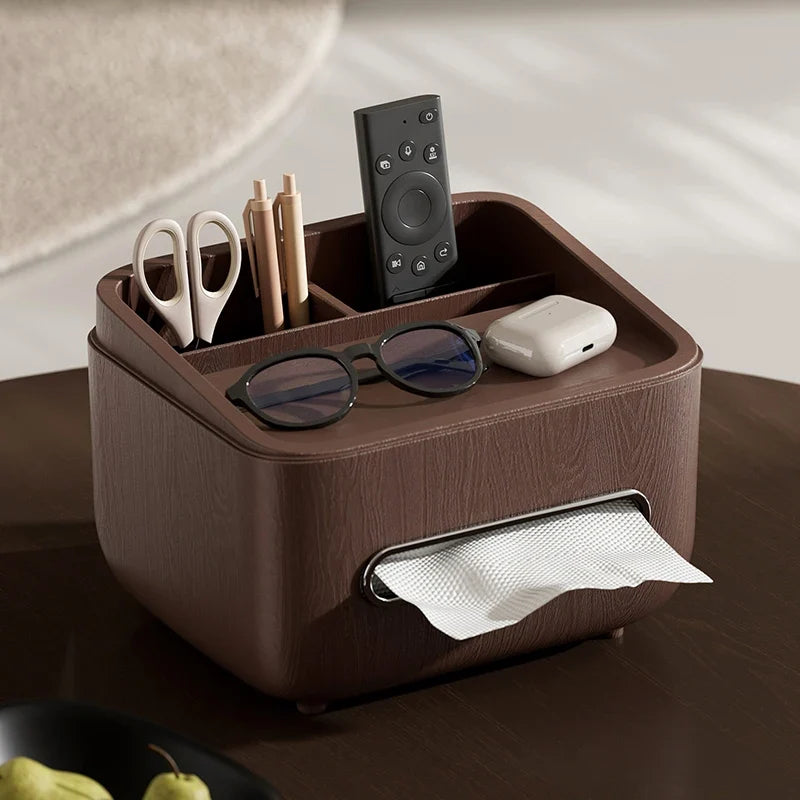 Paper Towel Holder Storage Box-modern Farmhouse Rectangular Plastic