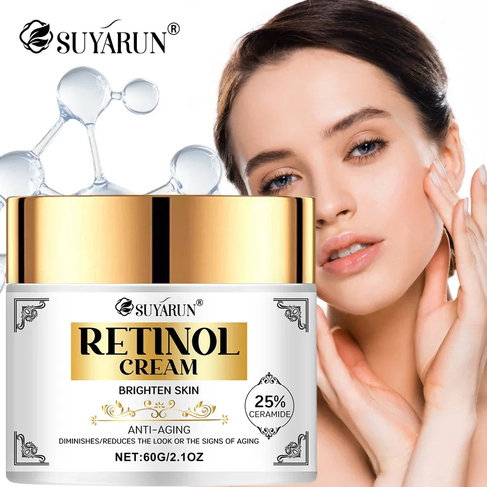 SUYARUN Retinol Anti-Aging Face Cream – Vitamin Moisturizer