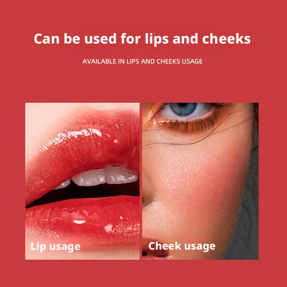 Moisturizing Liquid Lip Tint & Gloss – 3 Fruit Shades