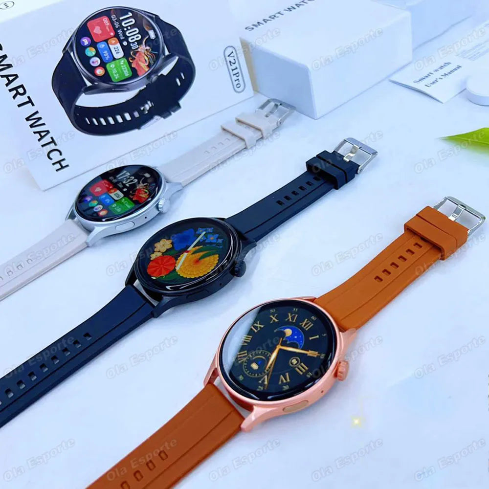2026 Men's Smart Watch Women's HD Full Touch Screen Sports Fitness