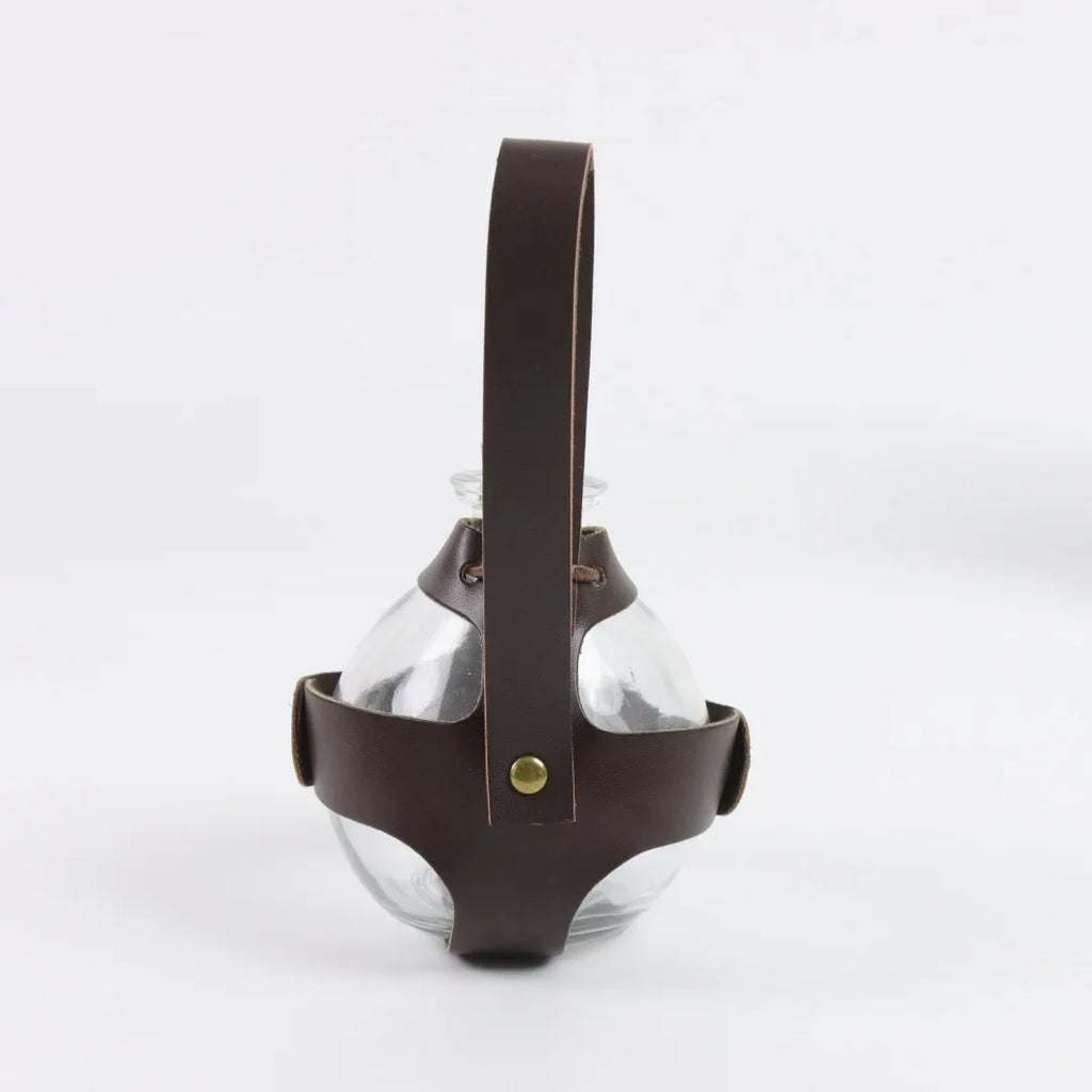 UYEE Elf Leather Bottle Carrier Clip-on Waist Vial Pouch Medieval
