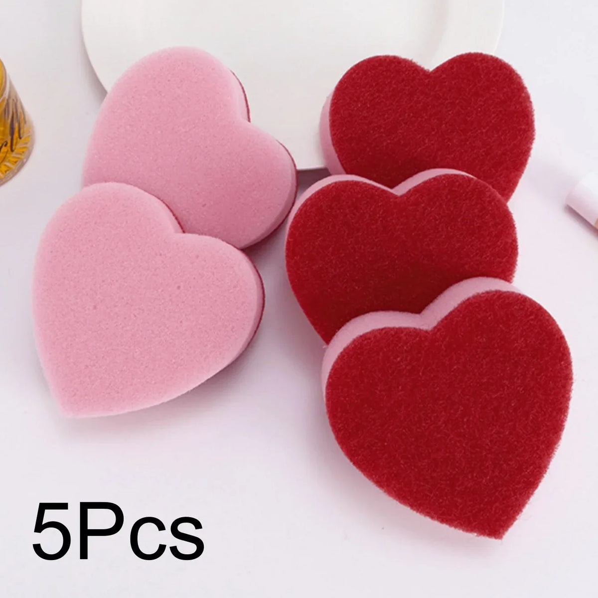 Non-Scratch Dual-Sided Dish Sponges | 5 or 12 Pack Kitchen Set