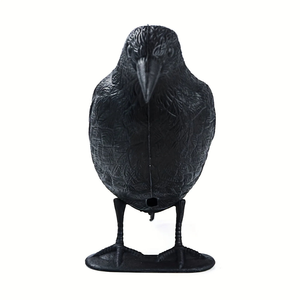 Simulation Black Raven Bird Crow Natural Prop Scary Pest Repellent