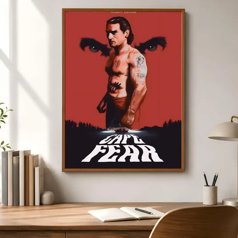 Cape Fear Movie Poster – Self-Adhesive HD Wall Art Decor