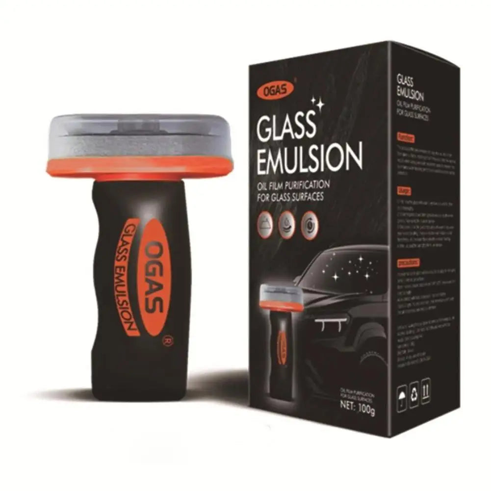 Car Glass Cleaner Brush – Oil Film & Watermark Remover