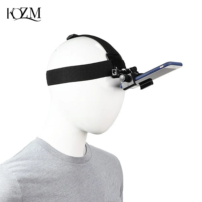 Head-Mounted Phone Holder – Hands-Free First-Person View Mount