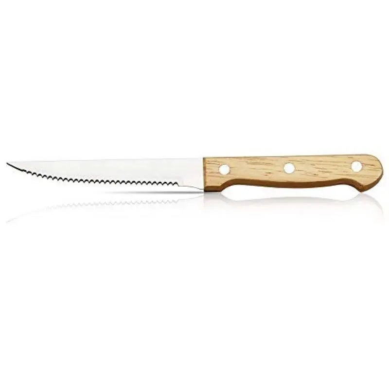 Steak Knife Set 1–8 Pcs | 420 Stainless Steel Wooden Handle