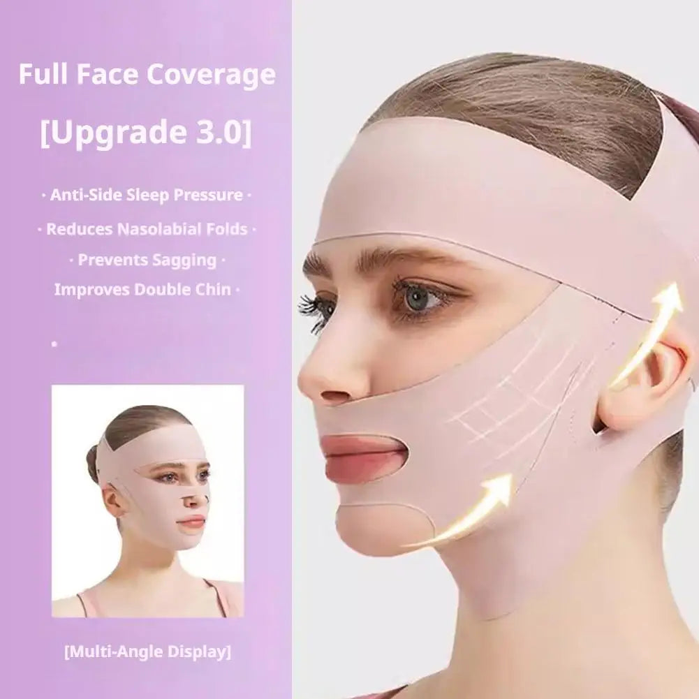 V-Shape Face Lifting Chin Strap – Slim & Firm Jawline Daily