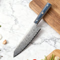 Damascus Steel Chef's Knife – 20cm Japanese-Style Kitchen Cleaver