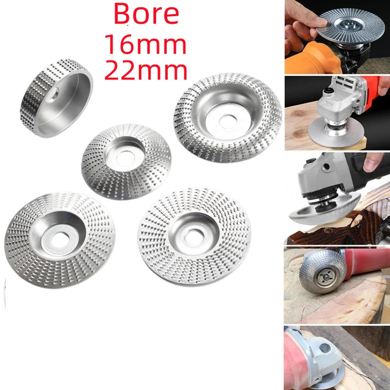 Wood Carving Grinding Wheel – Angle Grinder Abrasive Disc Set