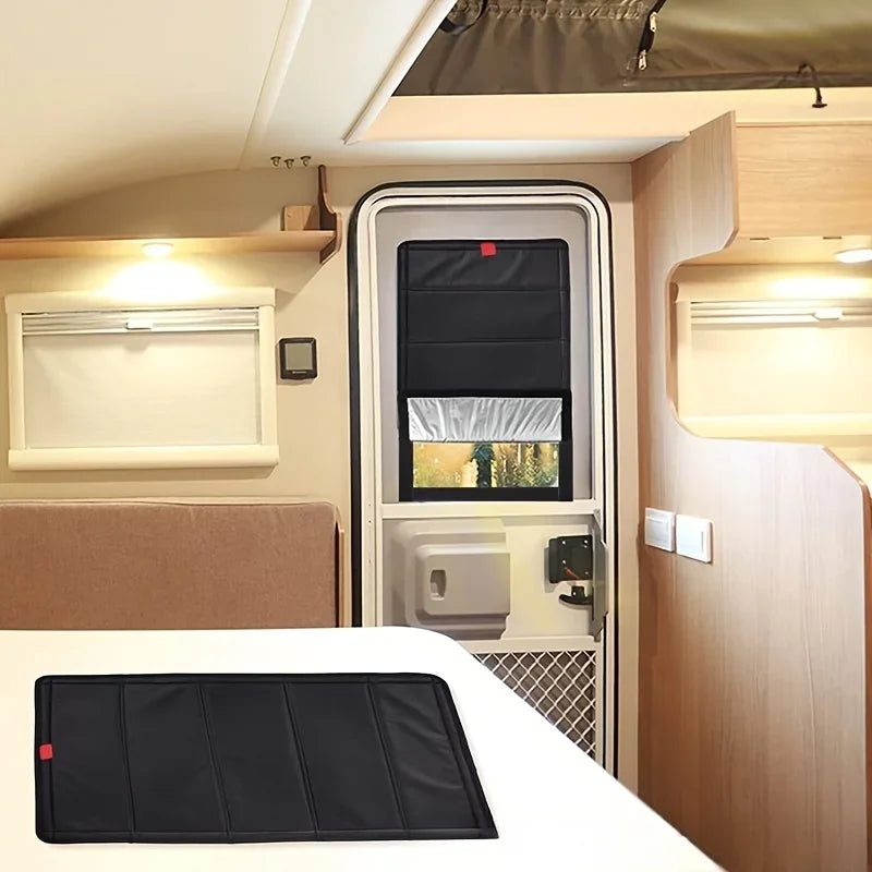 RV Blackout Curtains – Foldable Lightweight Sunshade Curtains