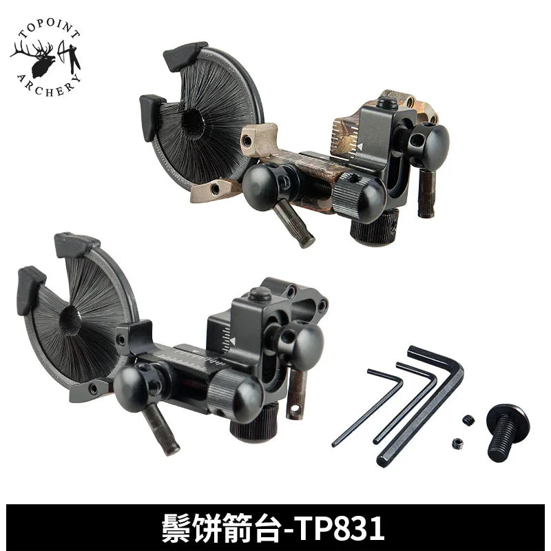 TP831 TP815 Archery Micro Adjustable Brush Hostage Arrow Rest
