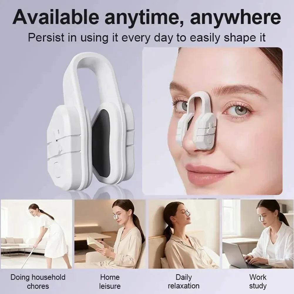 EMS Nose Shaper Sculpting Massager Clip | Microcurrent Pulse