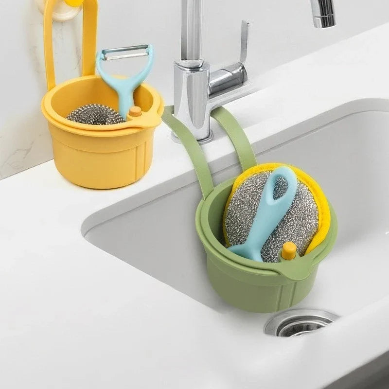 3-Pack Push-Type Self-Cleaning Sink Strainer Basket Drain