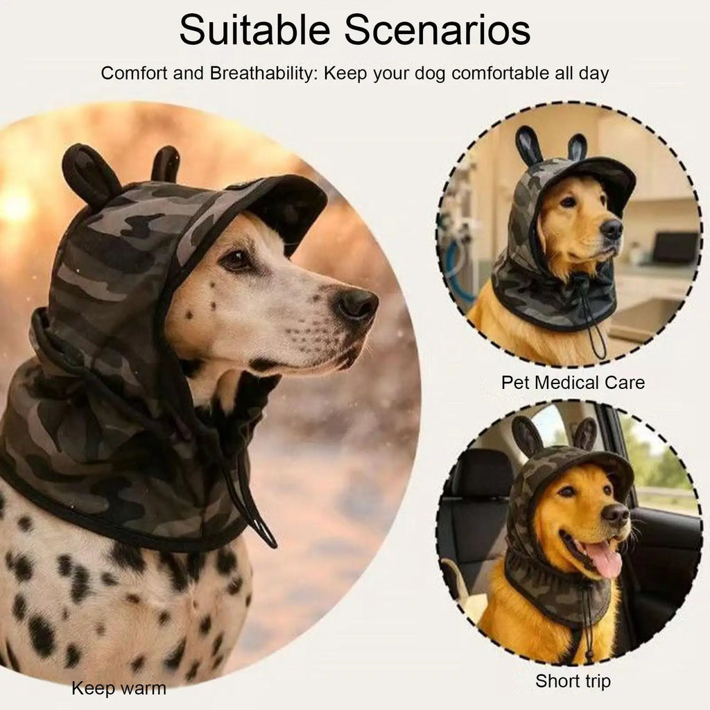 Dog Sun Hat – UV Bucket Hat with Adjustable Drawstring