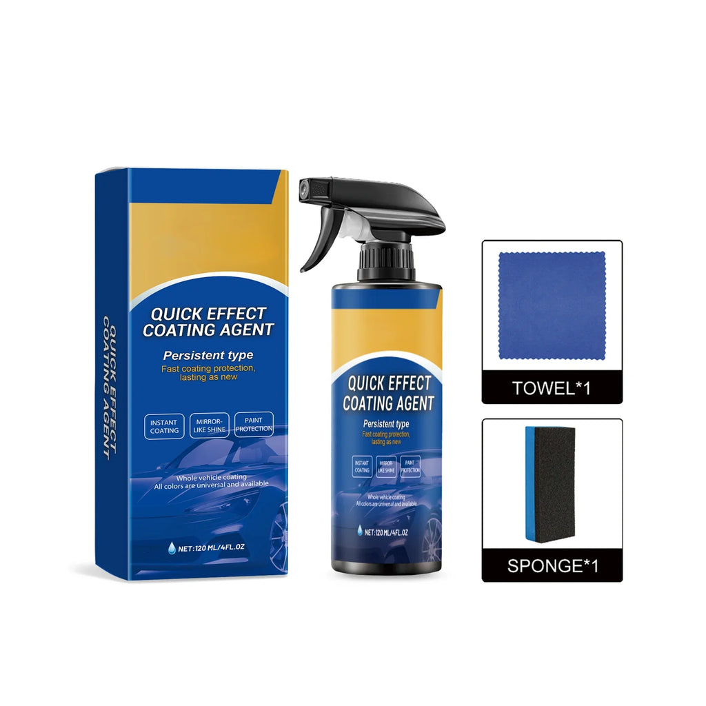 Car Coating Spray – Hydrophobic Polish & Paint Protection Kit
