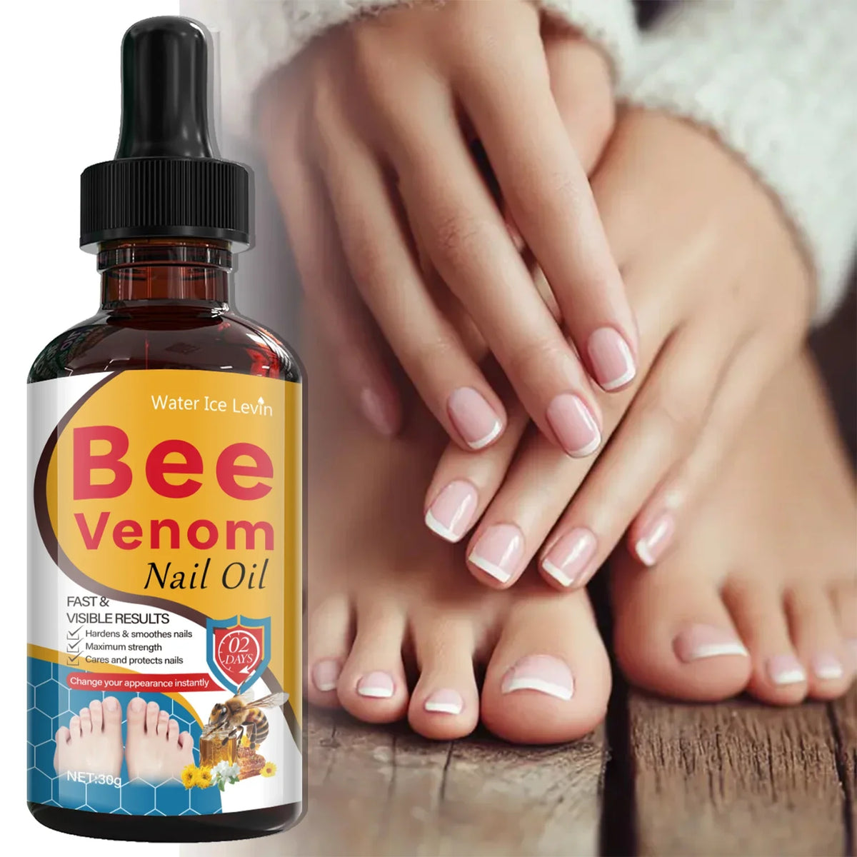 Bee Venom Nail Oil with Salicylic Acid | Harden & Strengthen