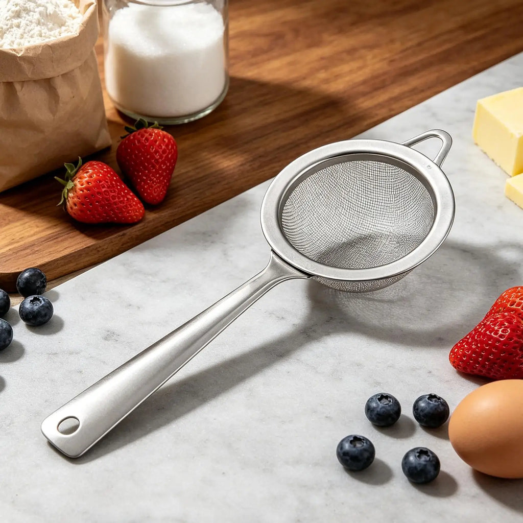 Flour Duster Baking Stainless Steel Even Dispensing Powdered Sugar
