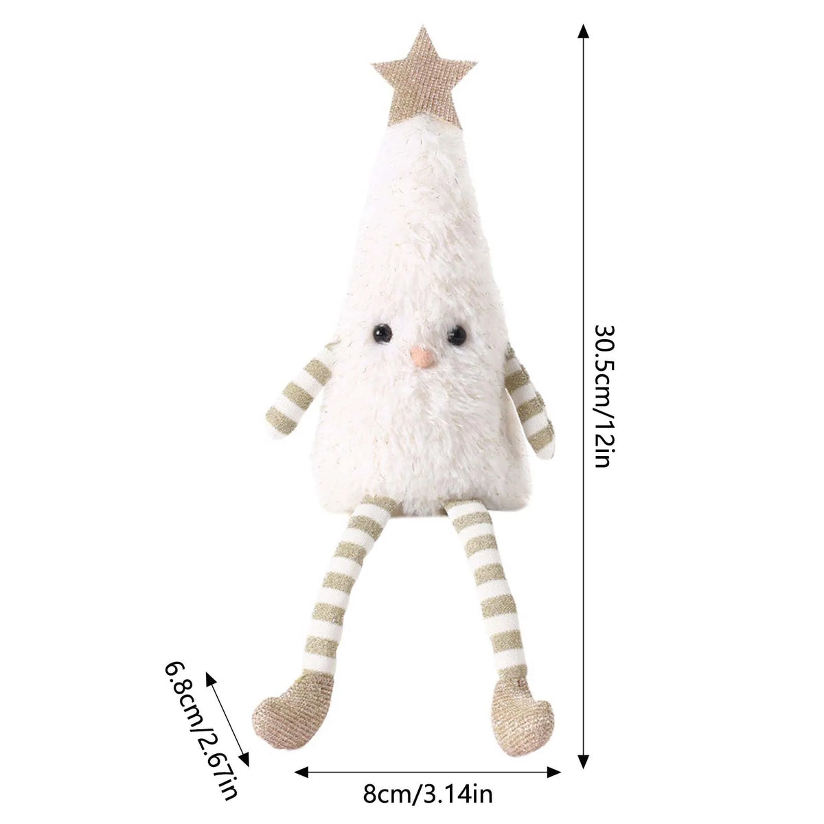 Christmas Gnome Doll Tabletop Figurine | Festive Holiday Decor