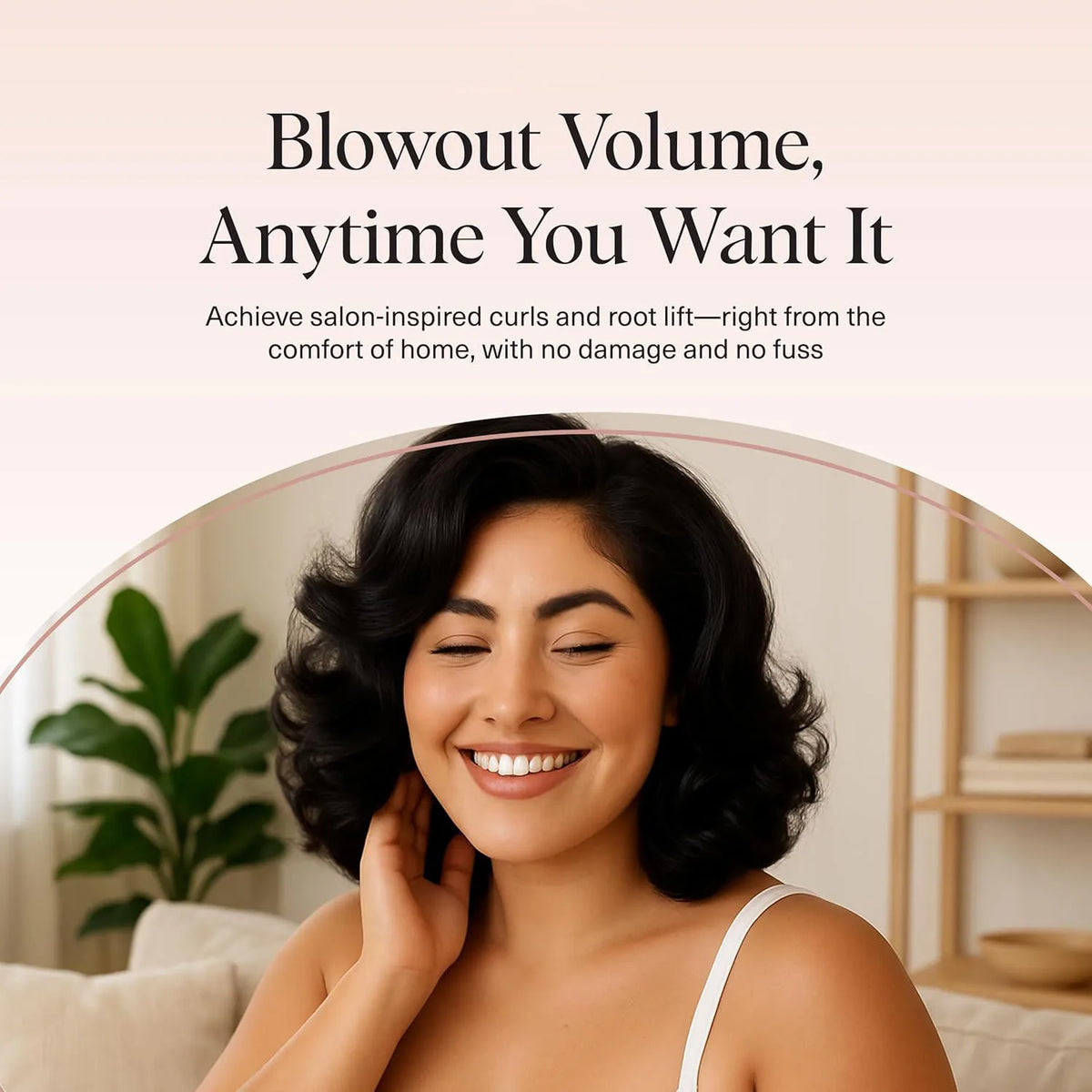 8-Piece Ceramic Hot Rollers Set for Long Hair – Bouncy Curls