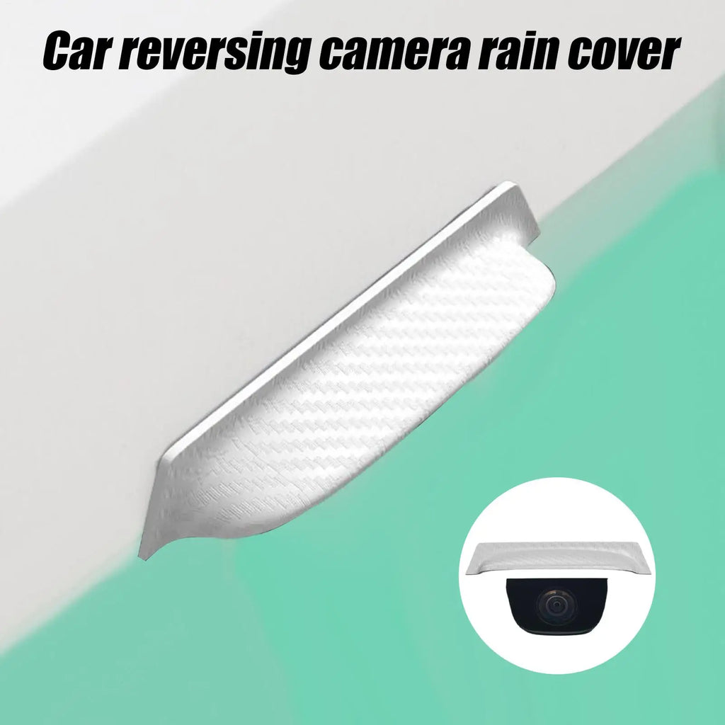 Car Reversing Camera Rain Cover Rear 360 Degree View Shield Trim