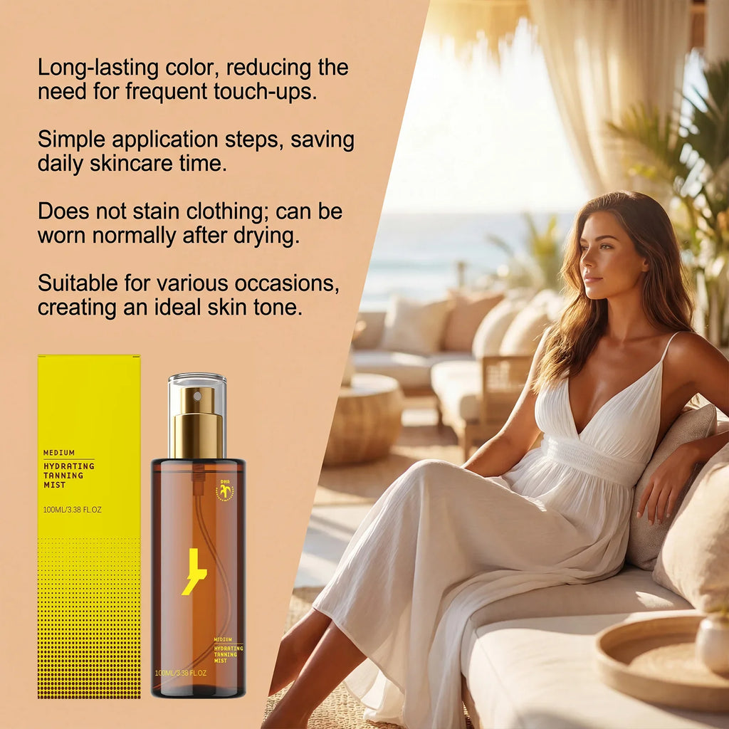 Sunless Self-Tanning Spray – Natural Bronze Glow | 100ml