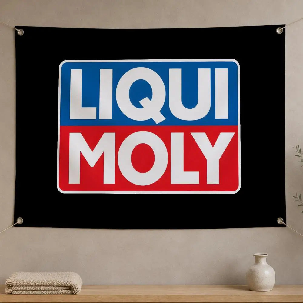Liqui Moly Automotive Flag Banner – Wall Decor Indoor & Outdoor