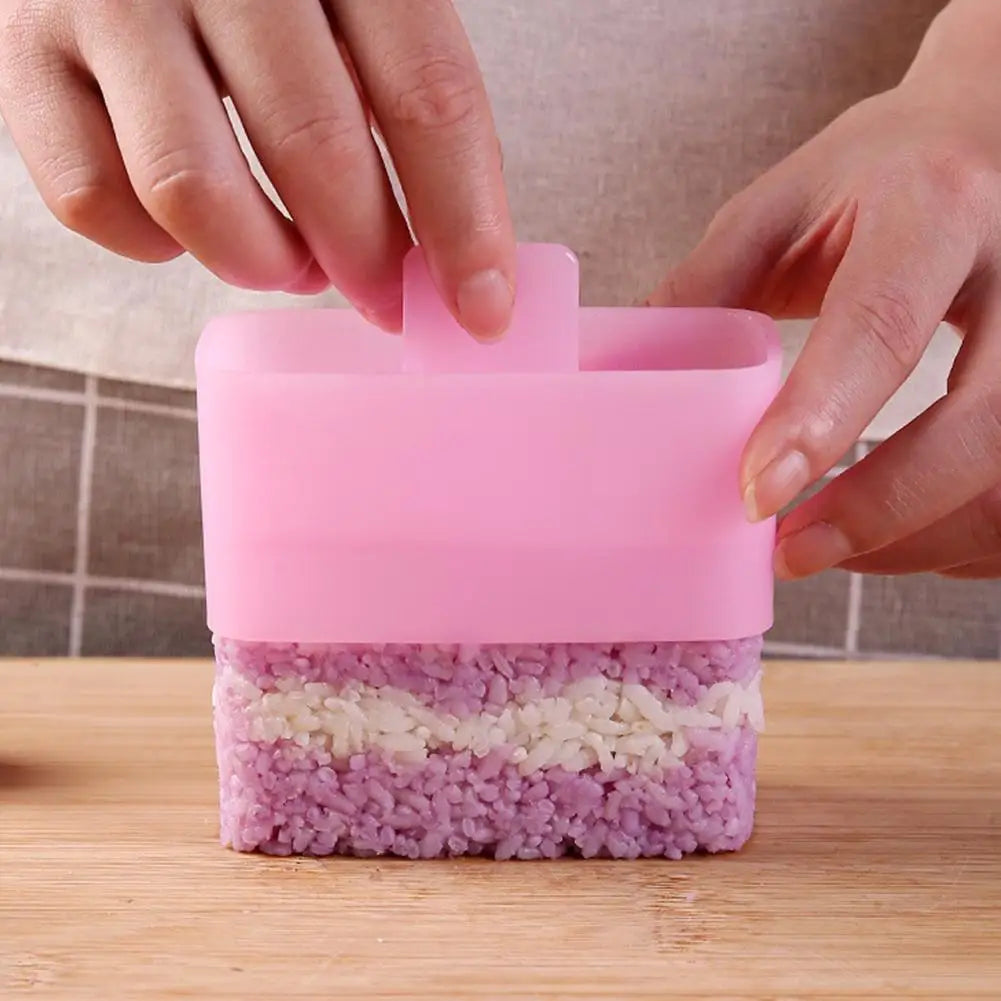 Triangle Rice Ball Mold Set – DIY Onigiri & Sushi Press Tool