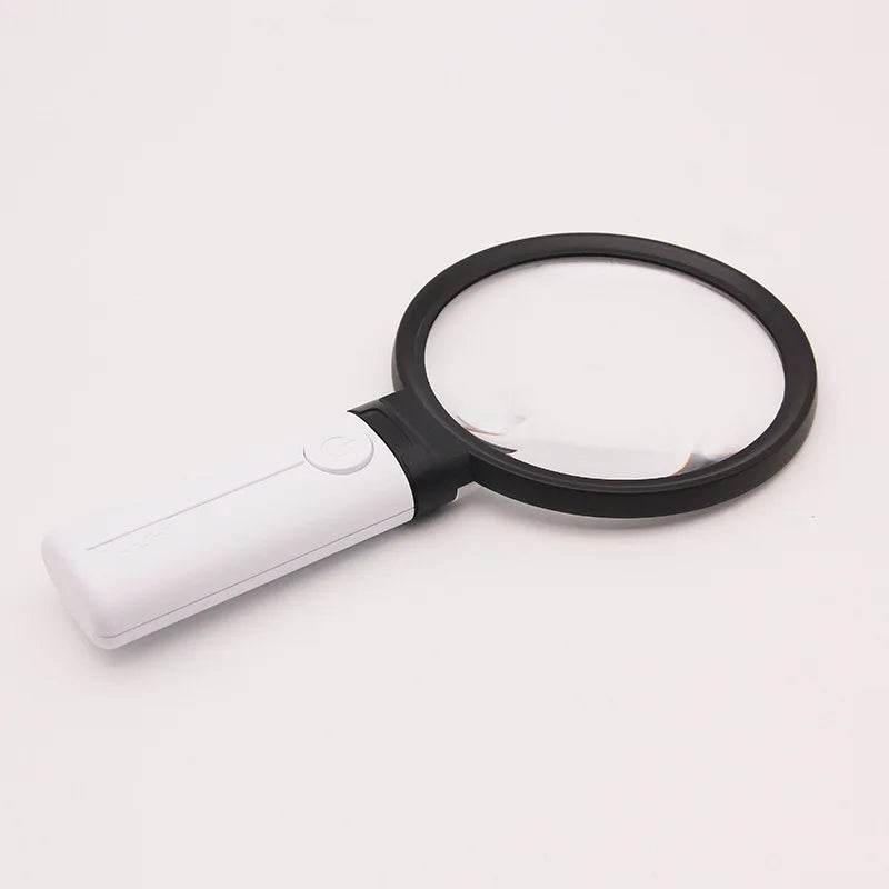 10X 30X LED Magnifying Glass – 110mm Large Lighted Magnifier