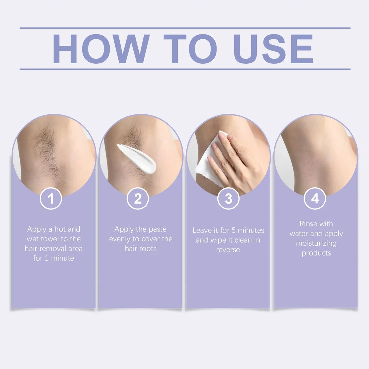 Jaysuing Gentle Body Depilatory Cream – Legs, Arms & Bikini