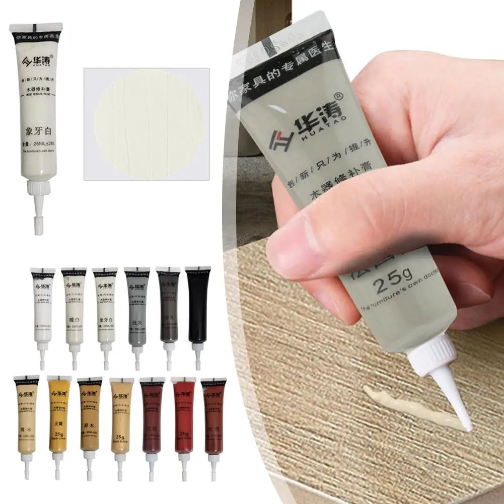 Wood Furniture Scratch Repair Cream – Touch-Up Paint Filler