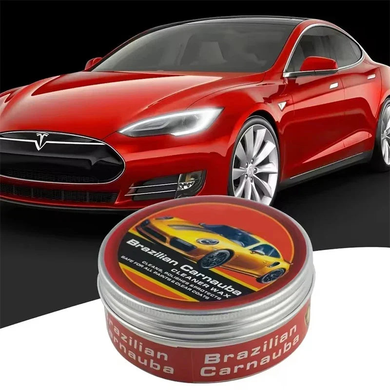 Carnauba Paste Car Wax Auto Paint Care Brazilian Polishing Gloss