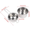 Stainless Steel Wax Melting Pot – Candle, Soap & Candy Making