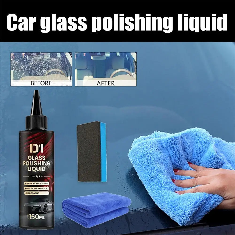Glass Polishing Paste – Oil Film & Water Spot Remover for Auto