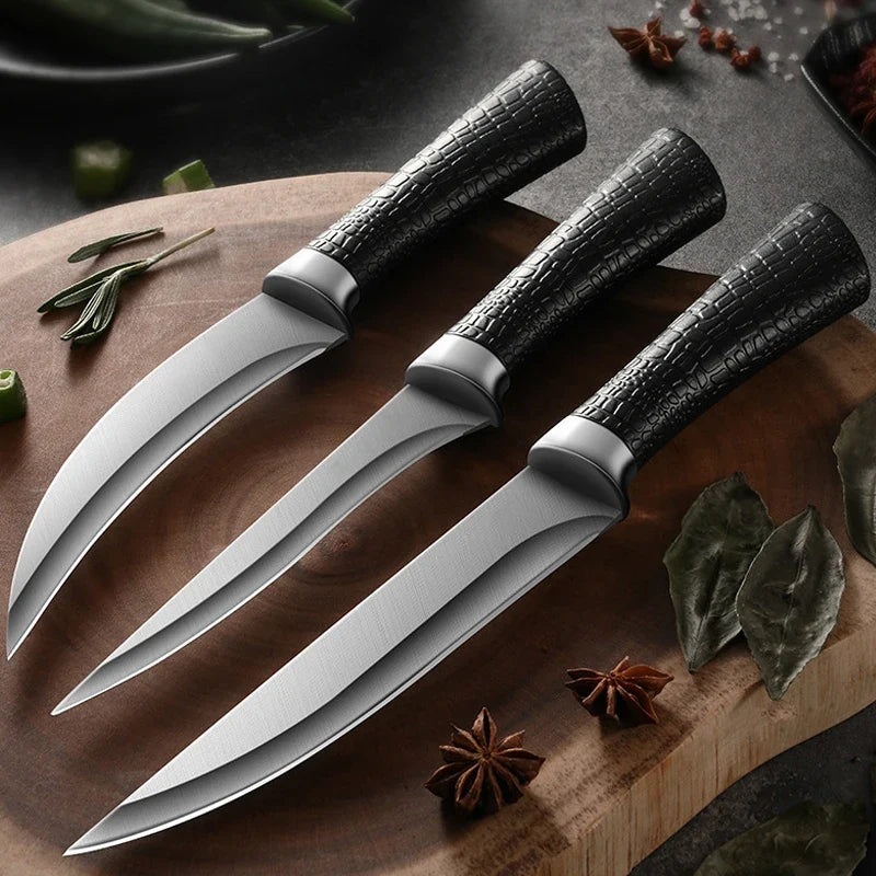 YRIDEFE Stainless Steel Boning Knife Set – Butcher Kitchen