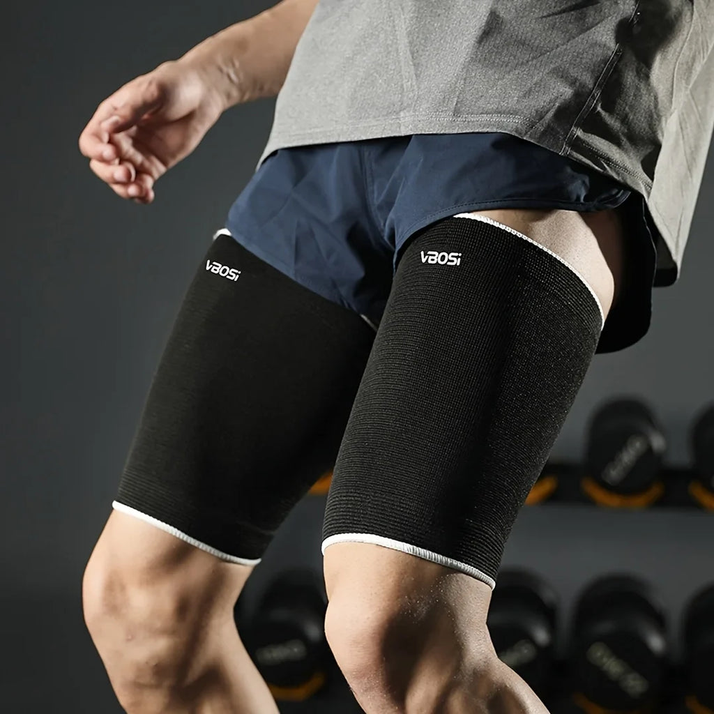 2-Pack Thigh Compression Sleeve for Men & Women | Sports
