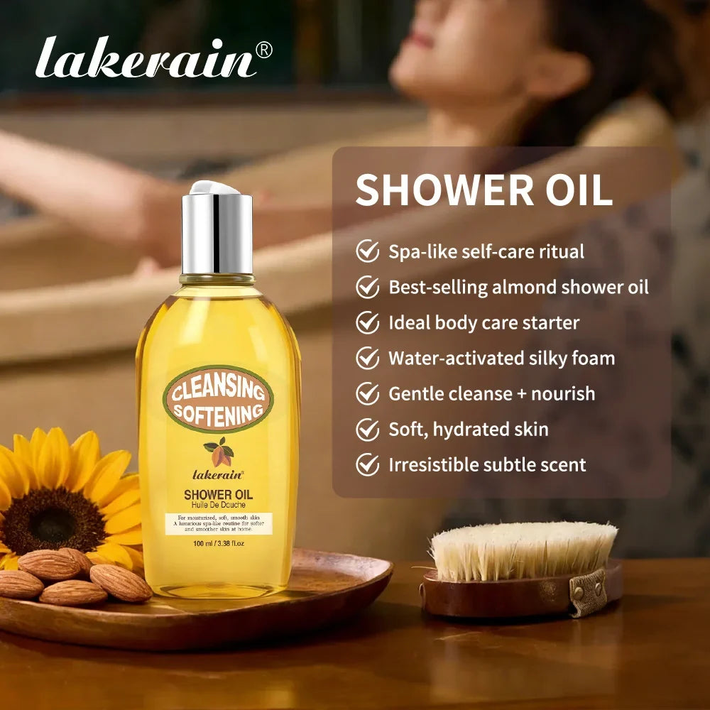 2-in-1 Shower Oil – Cleansing & Moisturizing Bath Oil 100ml