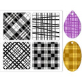 Plaid Clay Texture Mat Stamps – DIY Jewelry & Card Making