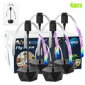 Soundless Fly Repellent Fan – Soft Blades, Hook, BBQ & Picnic