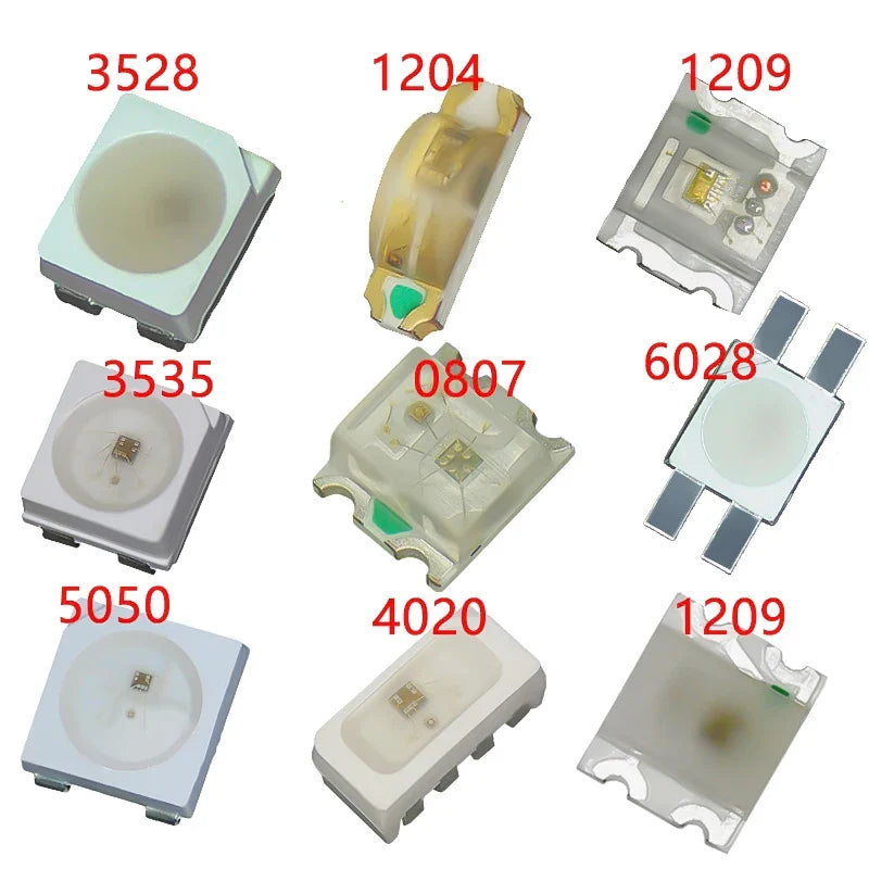 WS2812B 5V Addressable RGB LED SMD Chips – Full Color Pixel