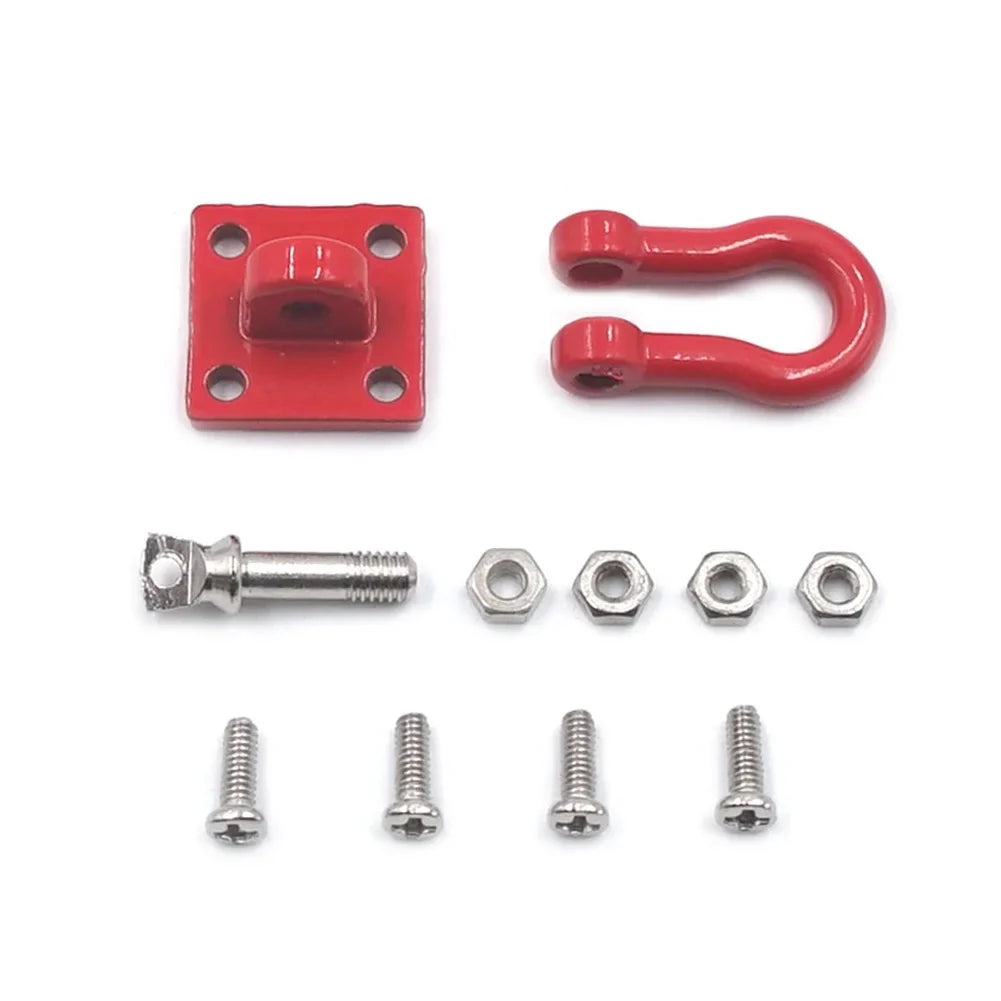 1 16 RC Crawler Trailer Hitch Metal Rescue Hook WPL Heng Long